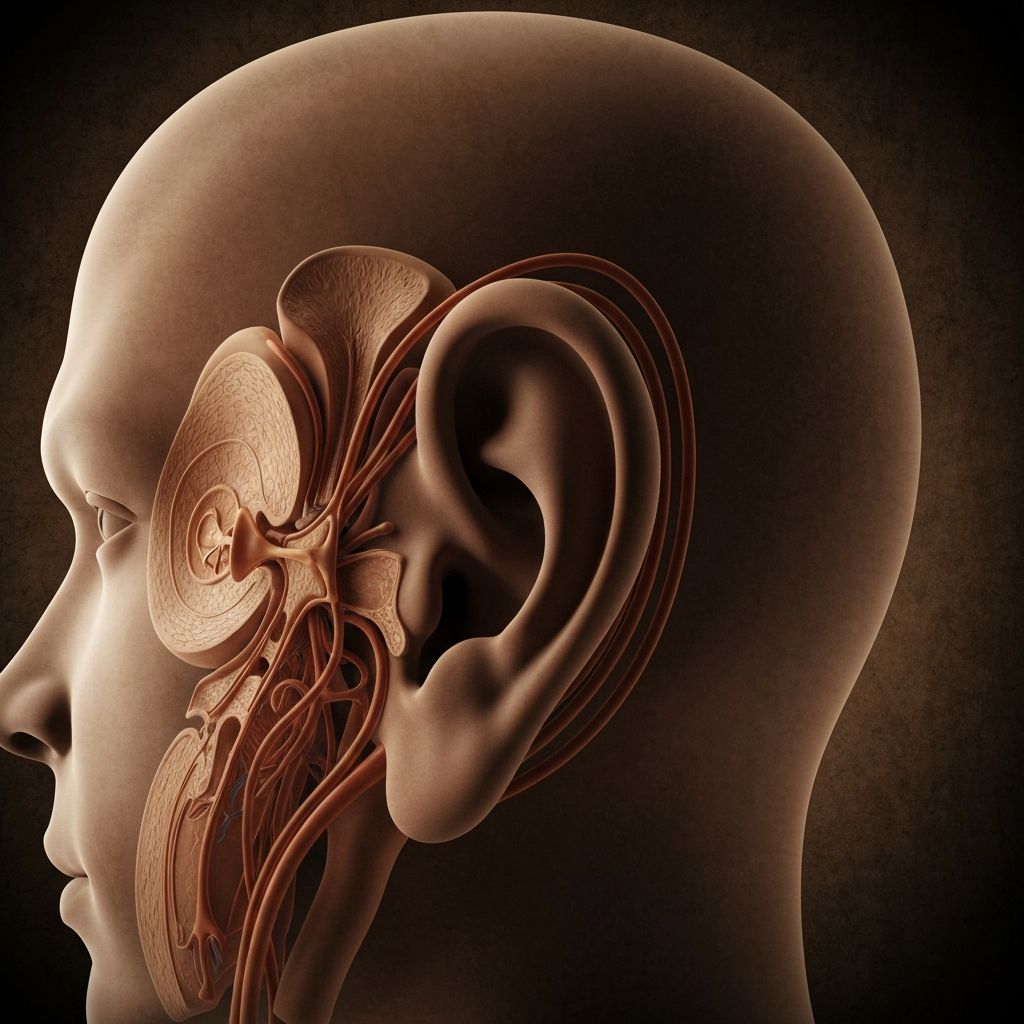 Anatomía del oído humano